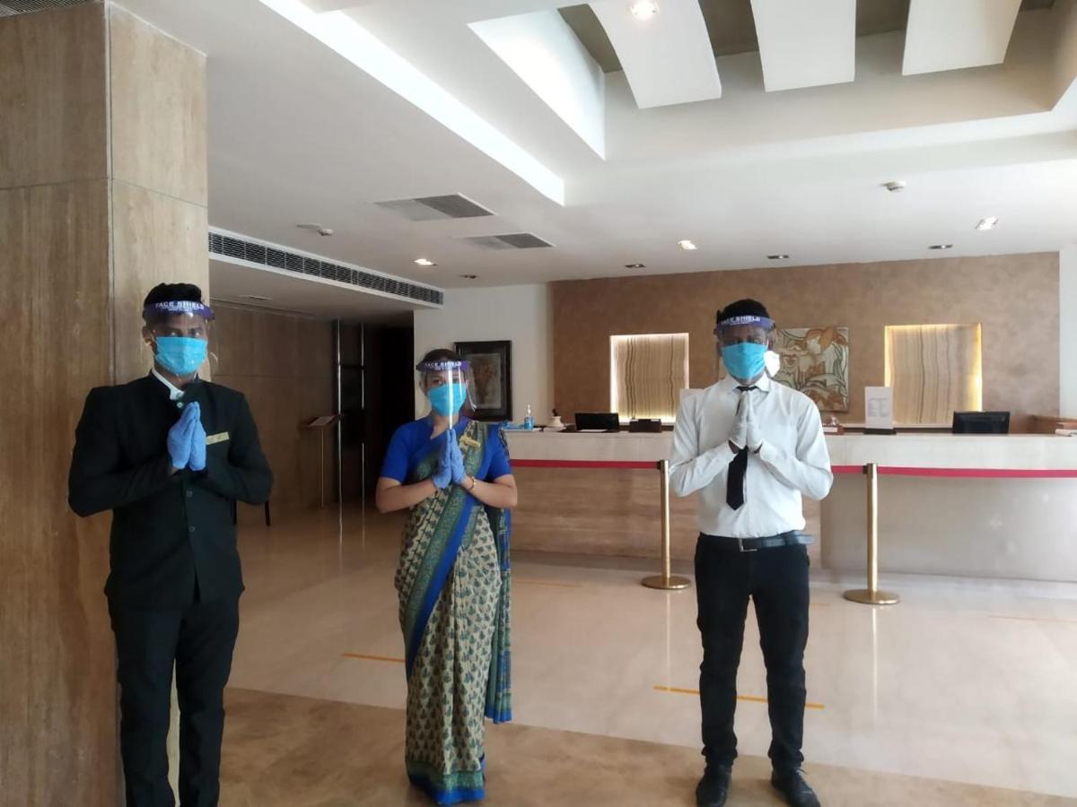 Hampshire Plaza Hotel Hyderabad Eksteriør billede